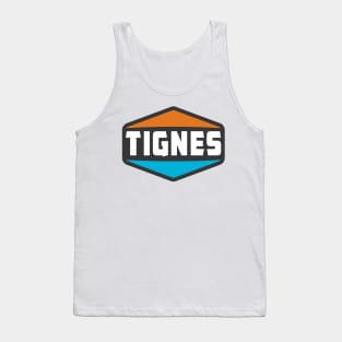 Ski Tignes France Skiing Tarentaise Valley Rhône-Alpes Val d'Isère Tank Top